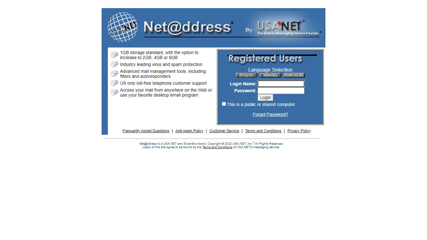 Net@ddress Mail